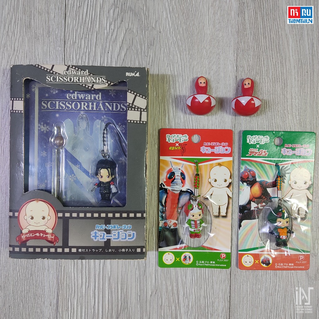 PLEX Kewpie X Edward Scissorhands x Kamen Rider,  - คิวพี x เอ็ดเวิร์ด มือกรรไกร,คาเมนไรเดอร์  NEW