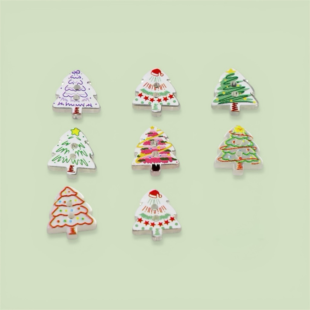 กระดุมอะคริลิค ขนาด 1.2 cm. น่ารัก รับ Christmas ขายเป็นเม็ด เม็ดละ 3 บาท ขั้นต่ำ 5 เม็ด พร้อมส่งค่ะ
