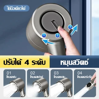 【รับประกัน 5 ปี】Calzanetto หัวฝักบัวแรงดันสูง ใส้กรองฟรี ประหยัดน้ำ ไส้กรองฝักบัว ฝักบัวกรองน้ำ ชุดฝักบัวอาบน้ํา