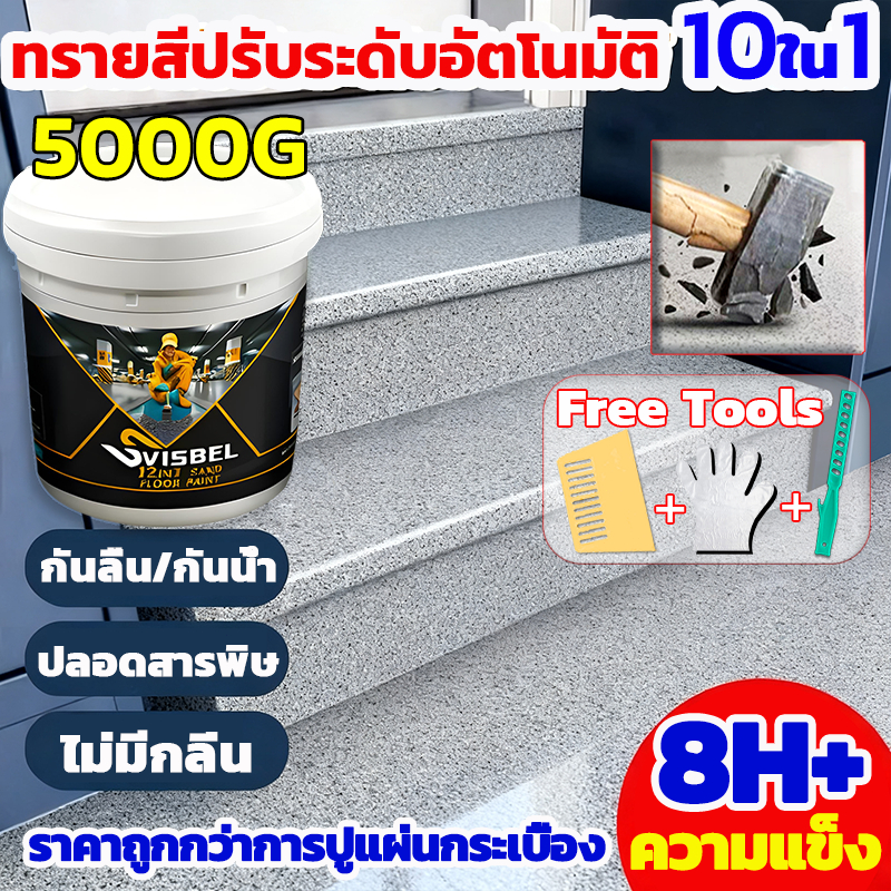 Svisbel สีทรายทาพื้น สีทาพื้นปูนทรายสีสัน สีทาพื้นปูน กันน้ำ ไม่ลื่น สีอีพ็อกซี่ สีทาพื้น ลายหินอ่อนจำลอง สีทาพื้น