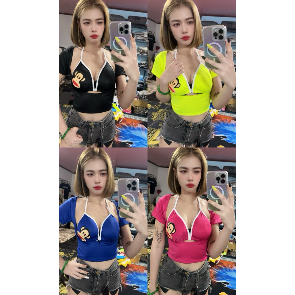 ‼️พร้อมส่ง ‼️งาน 2 ชื้น มี 5 สี ราคา 9️⃣9️⃣.- คละสี 8️⃣9️⃣.-