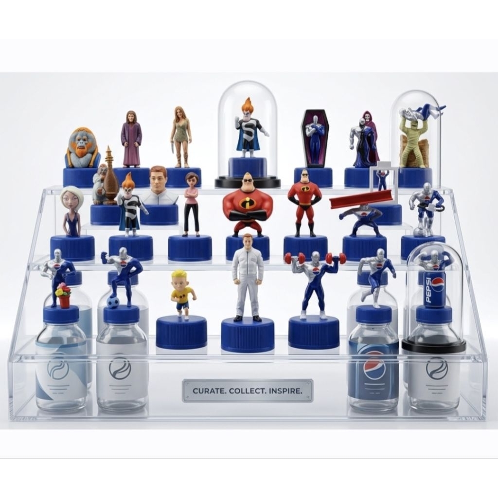 รวมงานฝา Pepsi ฝาเป๊ปซี่ ฝาเป็ปซี่ / ฝาโค๊ก Coke CocaCola สภาพดี ลิขสิทธิ์แท้ ราคาถูก จากญี่ปุ่น มีหลายเรื่องให้สะสม
