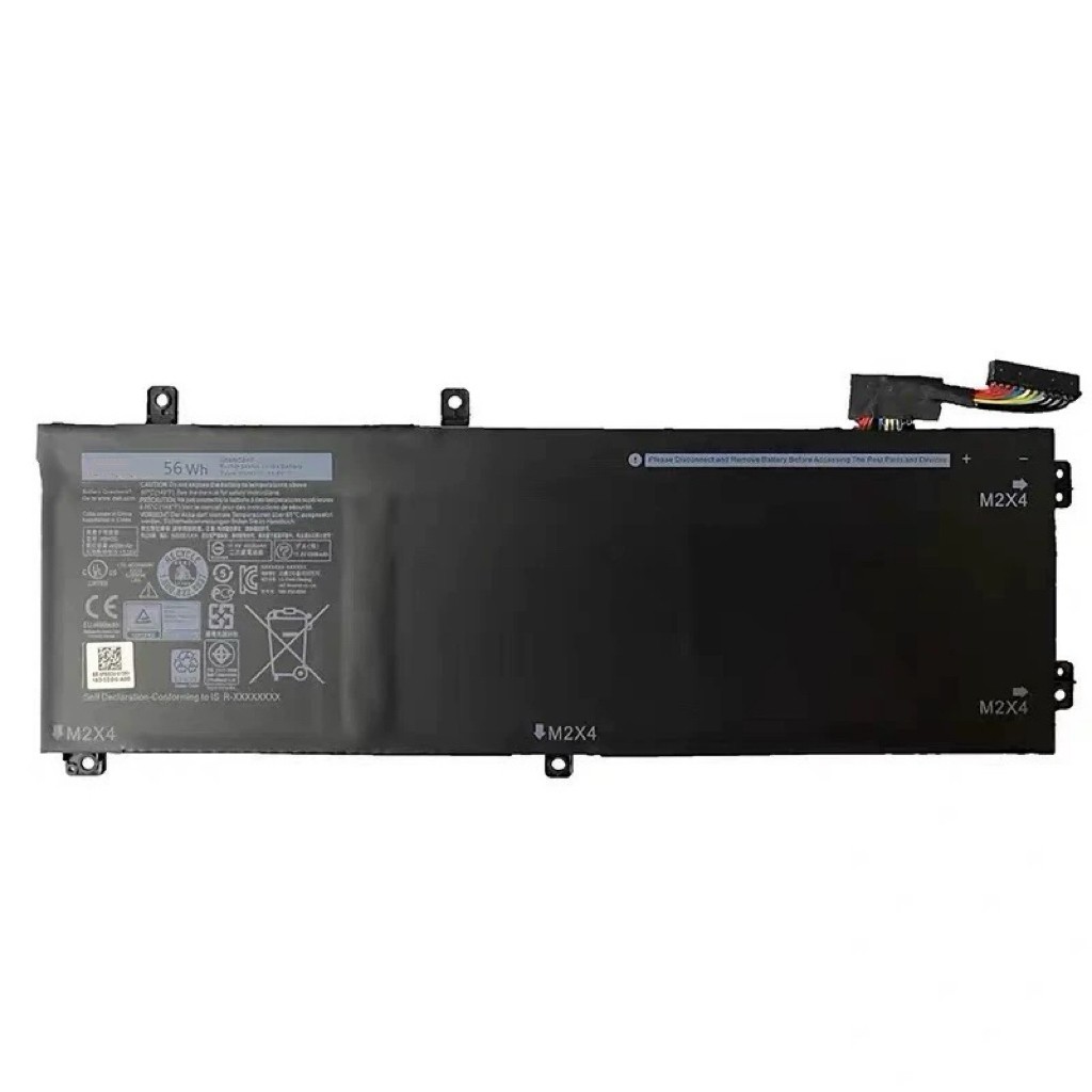 DELL Laptop Battery H5H20 RRCGW 56Wh for DELL XPS 15 9560 9570 7590 Precision 5520 5530 5540