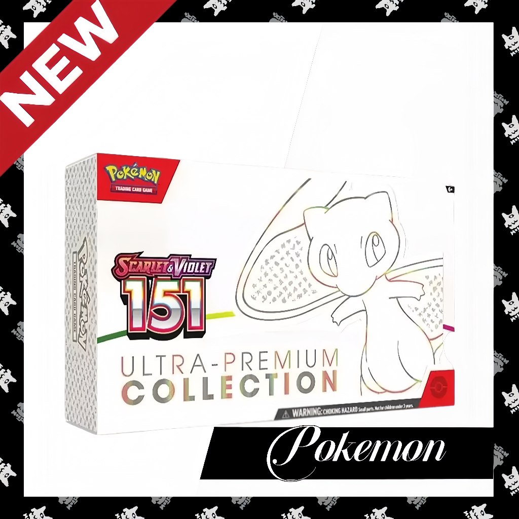 【จัดส่งทันที】 Pokemon Scarlet & Violet 151 Ultra Premium Collection (EN)