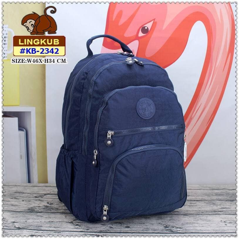 กระเป๋าเป้ เป้เดินทาง ใบใหญ่ LINGKUB KB-2342 #ลิงคับ #Lingkub #เป้ #มีเก็บปลายทาง