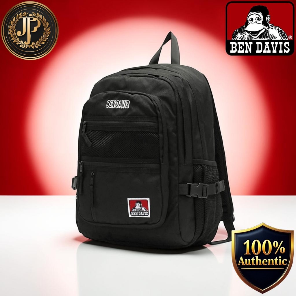 [BEN DAVIS] Ben Davis Backpack NEW MESH XL-PACK-CL BDW-8142 BK Large