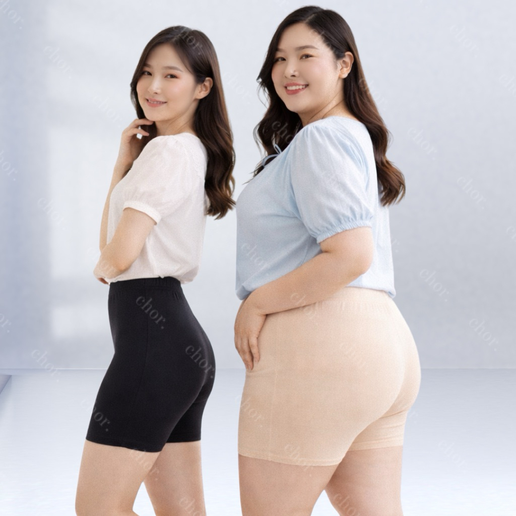 Chor 688/884 กางเกงซับในกันโป๊ผู้หญิง ผ้าฝ้ายใยไผ่เย็น ใส่สบาย ไม่รัดรูป เอวสูง ไร้ขอบ ราคา ถูกที่สุด ดีลบีเคเค แกลเลอรีภาพที่ 7