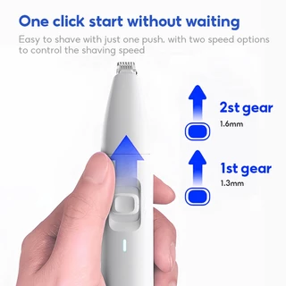 MeeGoo เครื่องตัดขนสัตว์เลี้ยง Pet Trimmer แบบไร้สาย เสียงเบา สำหรับสัตว์เลี้ยง แมว สุนัข