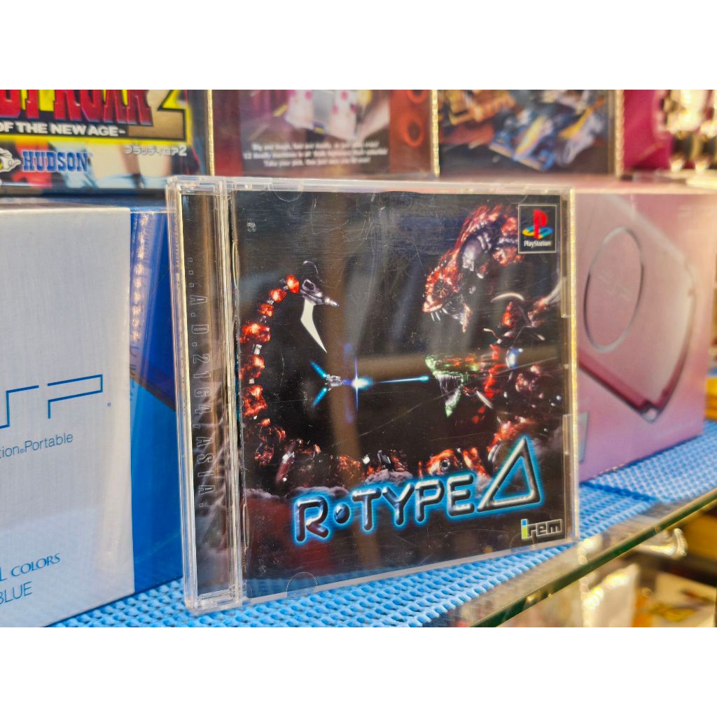 แผ่นแท้ PS1 : ระดับตำนาน R-Type Delta (PS1) แผ่นแท้โซน Japan สภาพสะสม หายากสุดๆ