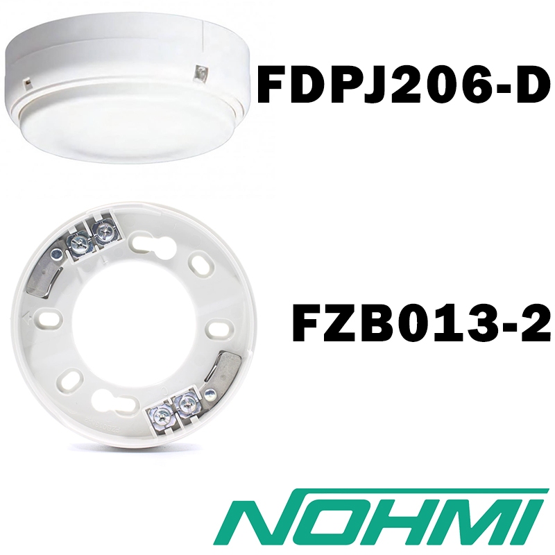 FDPJ206-D + ฐาน (FZB013-2) HEAT DETECTOR Class2 ROR สี NAW ″NOHMI″