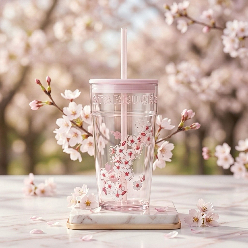 พร้อมส่งในไทย แก้ว Starbucks collection Sakura 2026 ความจุ 473ml. ของจริงสวยสุดๆหาไม่ได้แล้ว