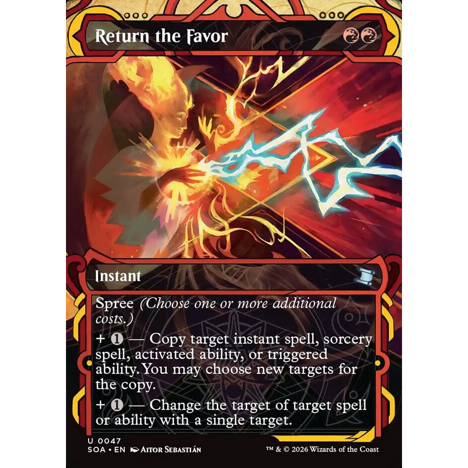 [Secrets of Strixhaven Mystical Archive] - [SOA] - (U) - [Return the Favor] - [2026]