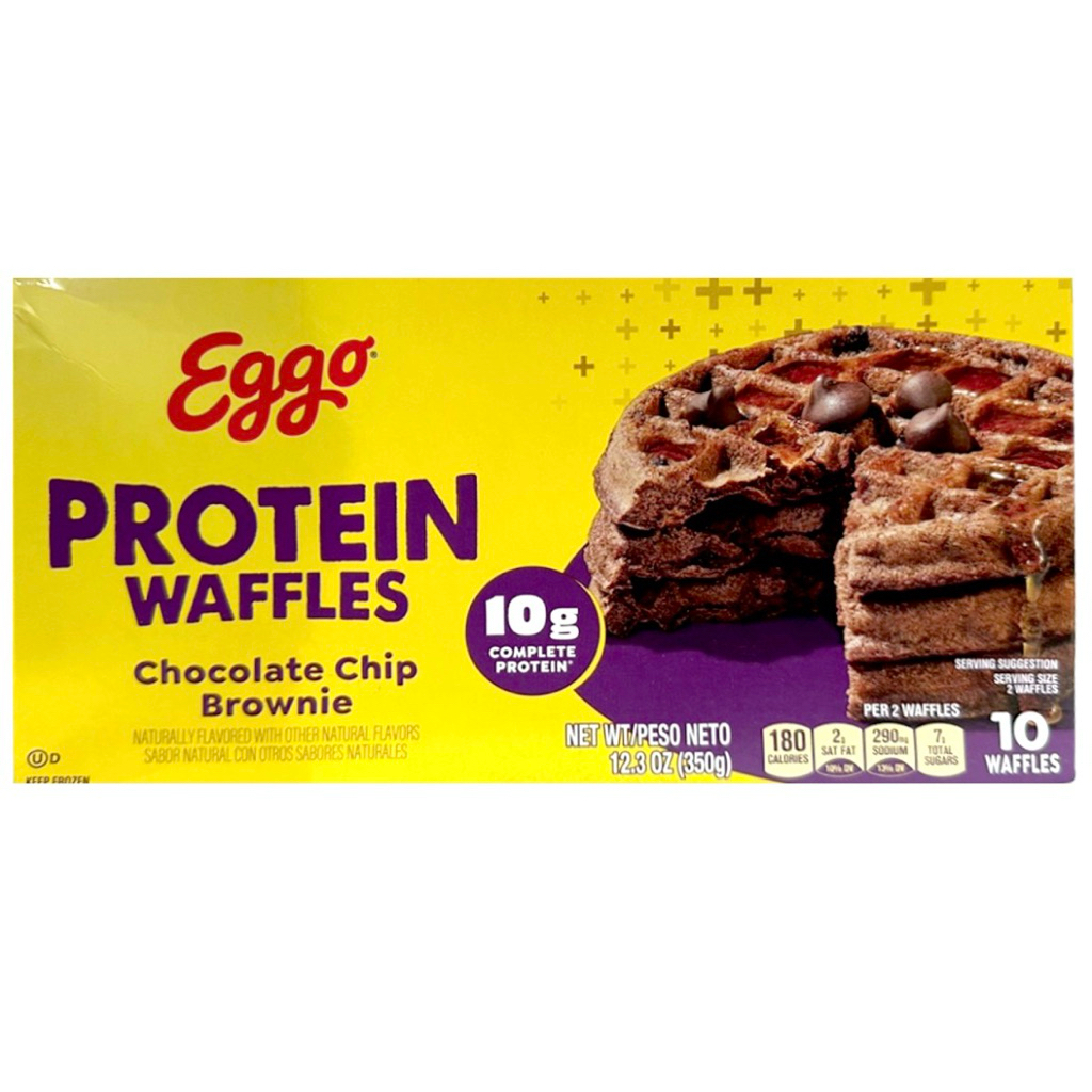 [ส่งด่วน] Kellogg’s Eggo Strawberry Waffles/Mickey&Minnie Homestyle/Protein Choc Chip Brownies/Mini 