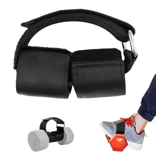สายรัดข้อเท้า ดัมเบล ยกขา ฟิตเนส ปรับขนาดได้ พกพาง่าย Dumbbell Ankle Strap เพิ่มแรงต้าน เล่นขา