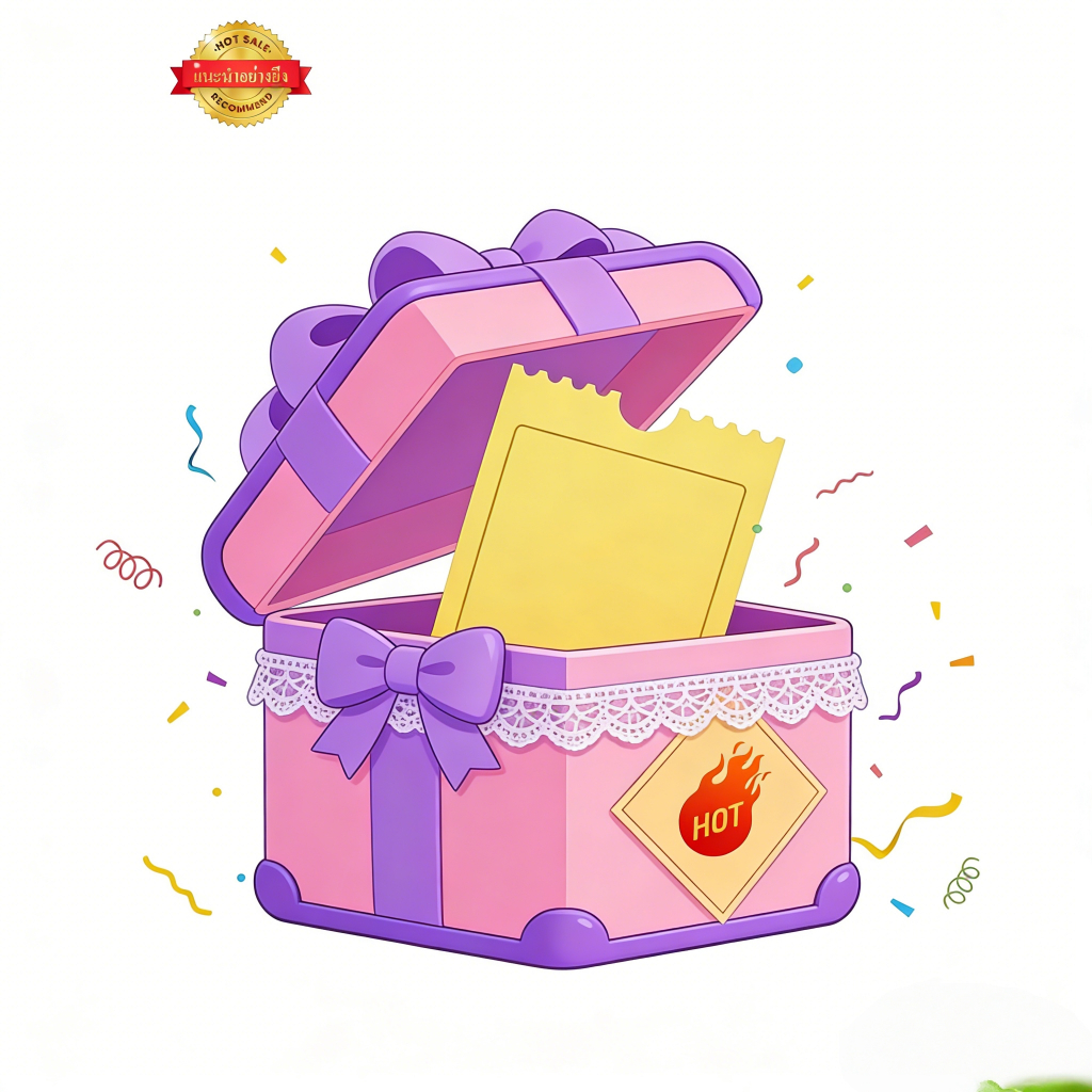 โปรโมชั่นพิเศษช่วงเวลาจำกัด! ของขวัญสุดเซอร์ไพรส์รอคุณอยู่!
