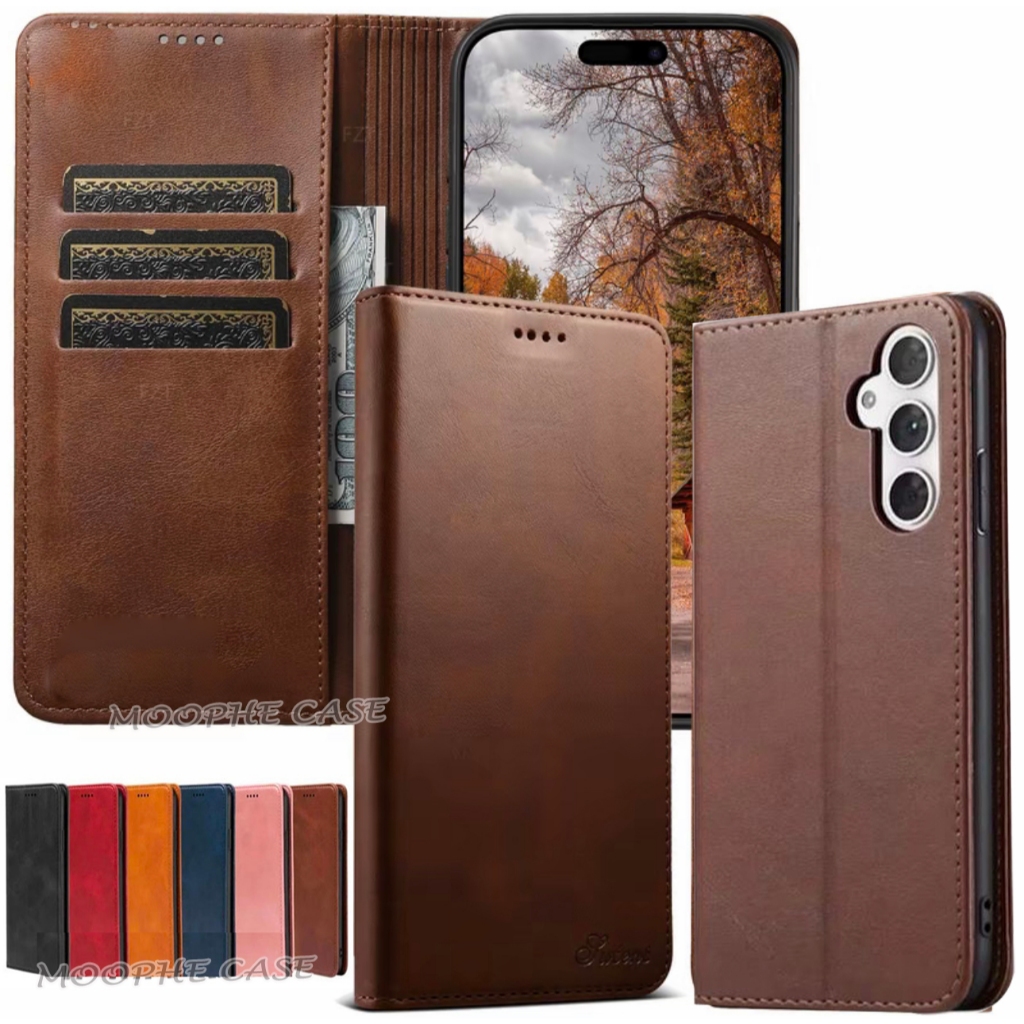 จัดส่ง1-3วัน เคสโทรศัพท์ SAMSUNG S24Plus S24 S23 Plus ultra S24ultra S23FE เคสฝาพับหนัง เคสเปิดปิด ซัมซุง S23ultra
