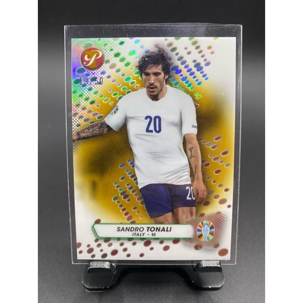 Sandro Tonali | 2023 Topps Road to UEFA EURO 2024 – Prizm Gold /50 🇮🇹