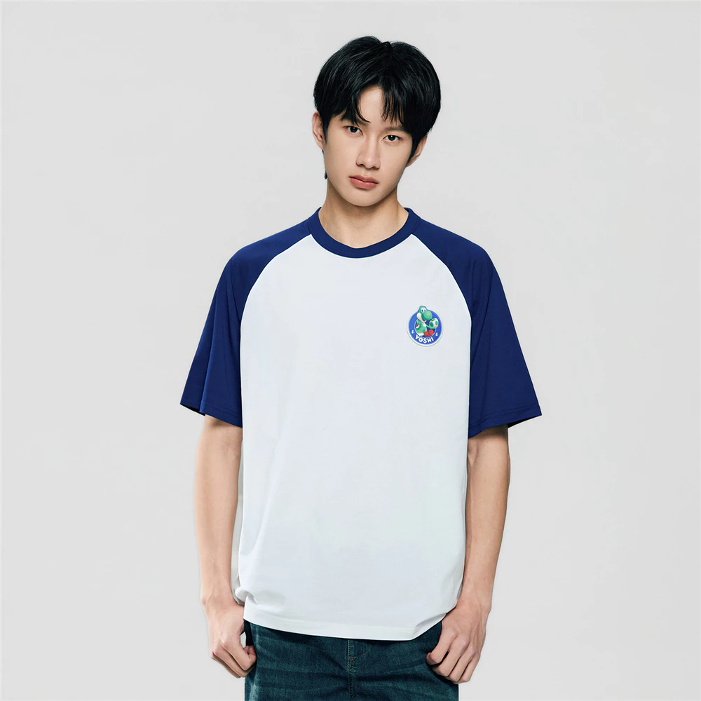 GIORDANO เสื้อยืดผู้ชาย Men's Short-Sleeve T-Shirt (Mario) 01096357
