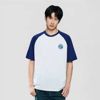 GIORDANO เสื้อยืดผู้ชาย Men's Short-Sleeve T-Shirt (Mario) 01096357