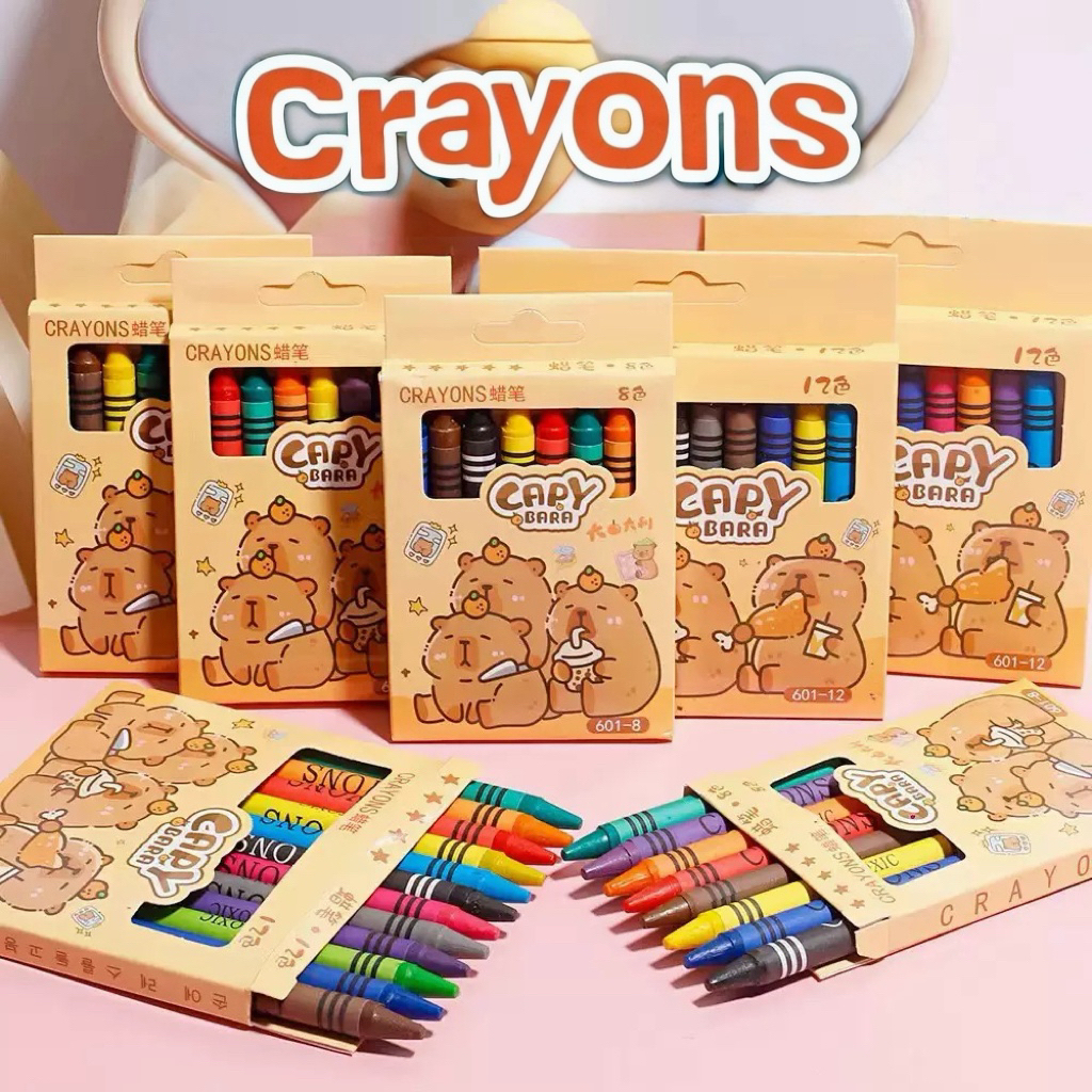 STAEDTLER สีเทียน สเต็ดเล่อร์ รุ่น Waxs Crayons 12สี 12สี จัมโบ้ 24สี จัมโบ้ สีเทียนคุณภาพดี ผลิตจากขี้ผึ้งธรรมชาติ