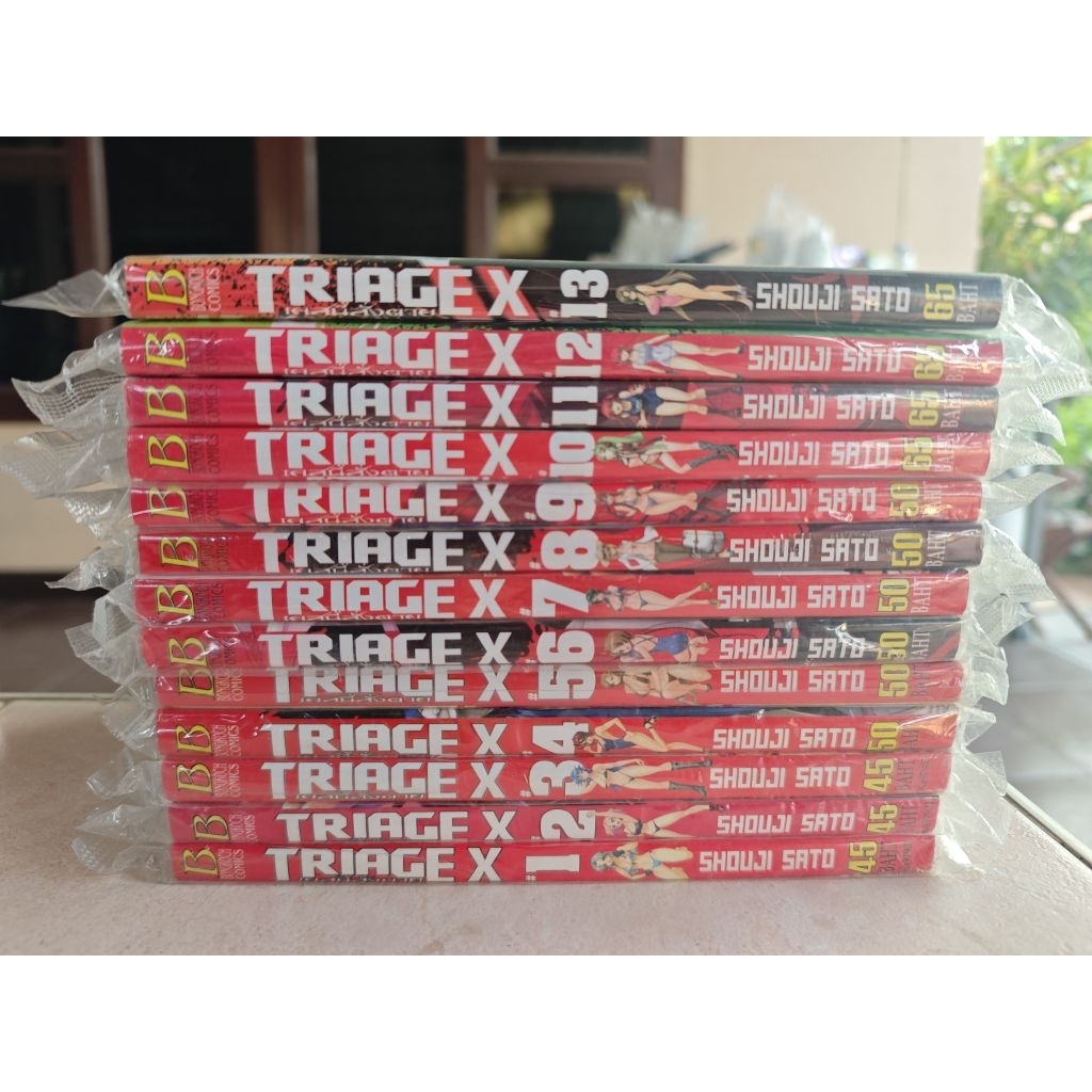 หนังสือการ์ตูน (บงกช) Triage X 1-13 สินค้ามือหนึ่งในซีล