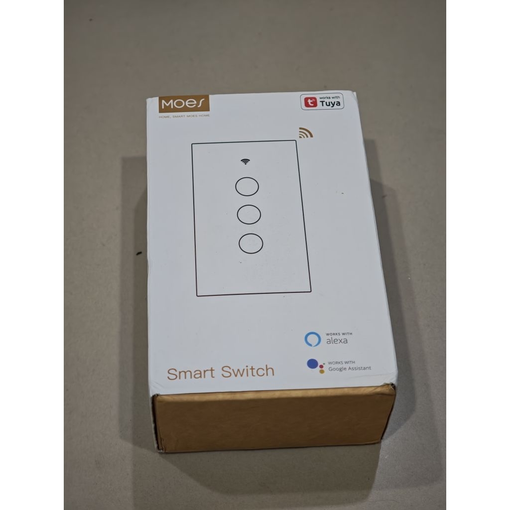 มือ1 Smart switch Moes Tuya Zigbee 2 ปุ่ม