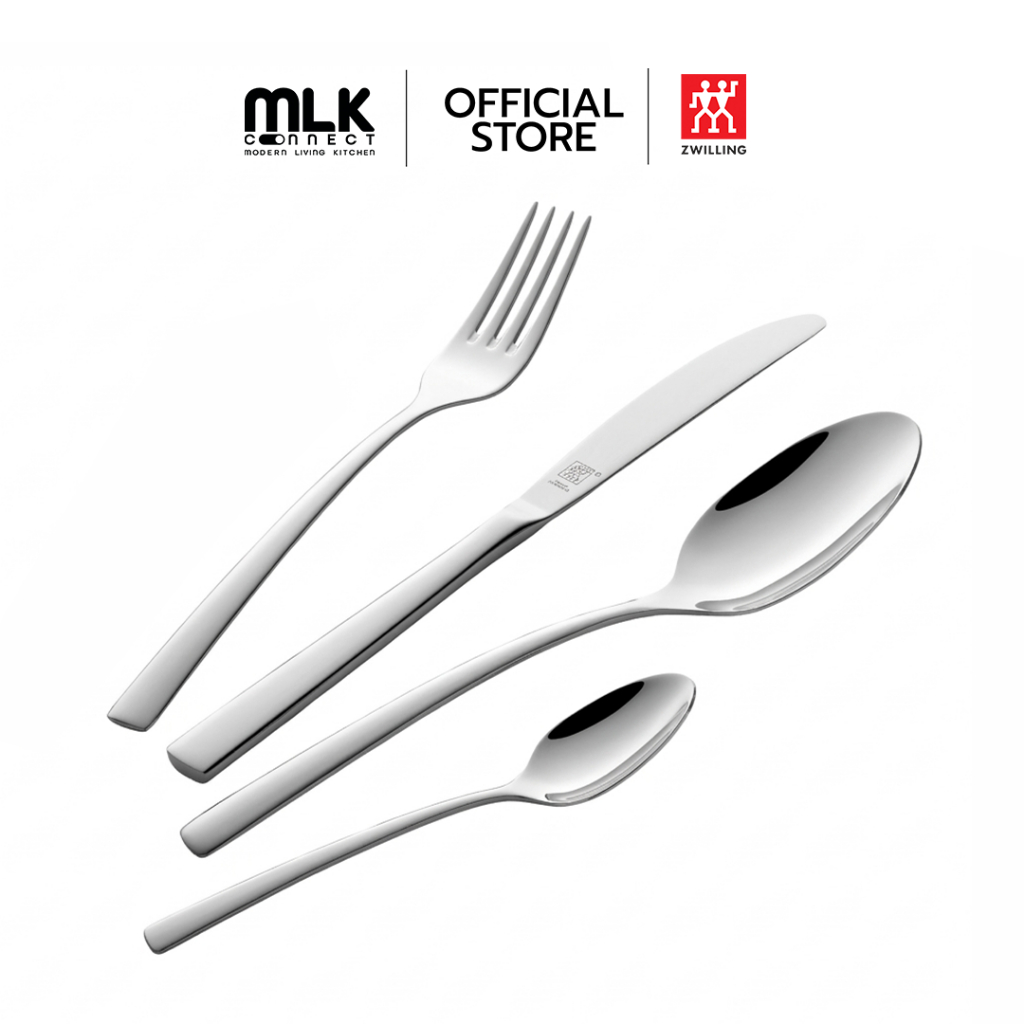ZWILLING ชุดช้อนส้อม สเตนเลสสตีล 24 ชิ้น รุ่น Loft N1013188