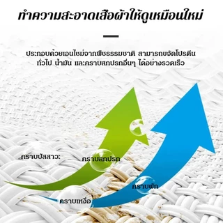 ✨ซื้อ 1 แถม 1✨ น้ำยาซักผ้าขาว ผงซักฟอก ฟอกขาวเสื้อผ้า ผงซักผ้าขาว ขจัดคราบเสื้อผ้า ขจัดคราบเหลือง เชื้อรา ฟอกขาวเสื้อผ้า