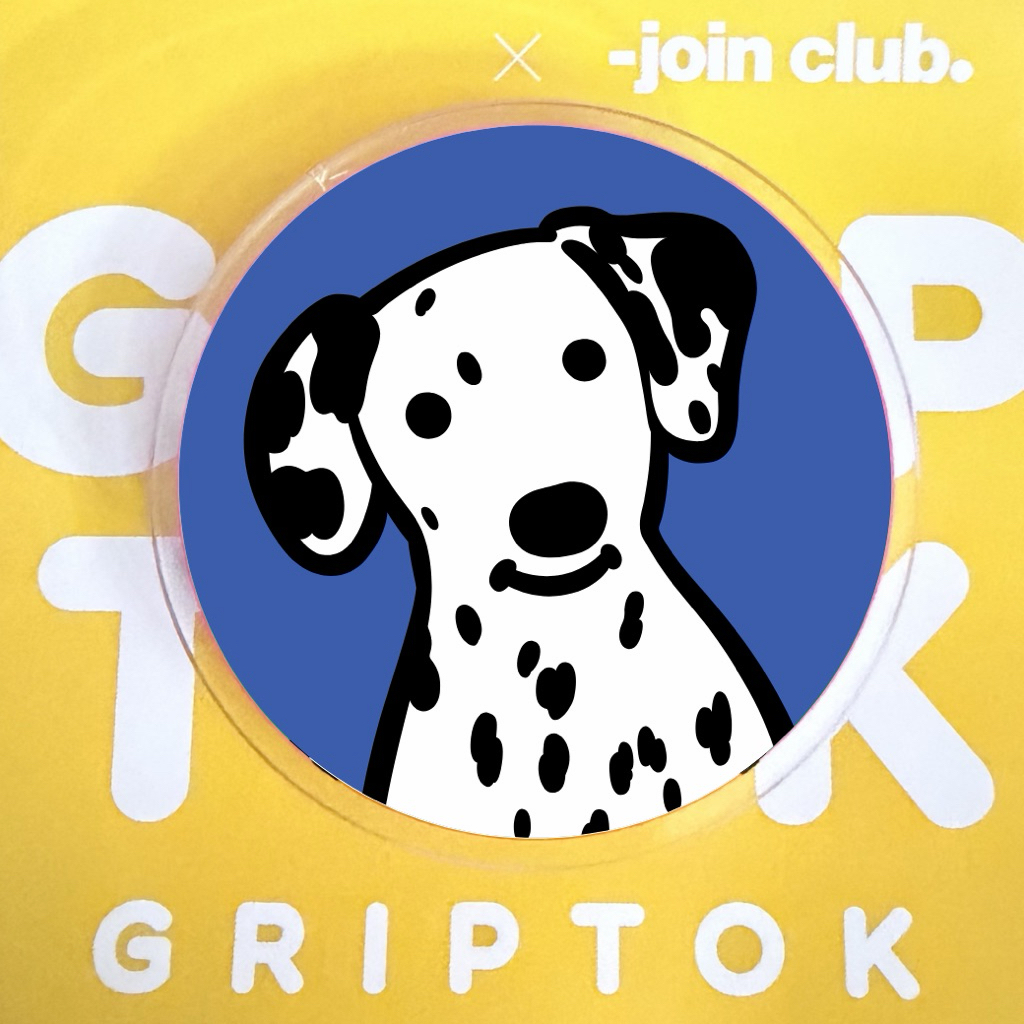 [pre-order] Join The Club Griptok - Dalmatian Pop Dog Collection