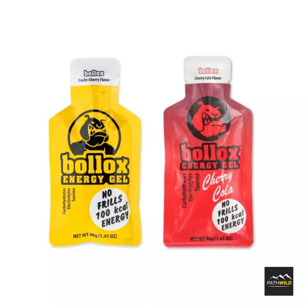 Bollox Energy Gel เจลให้พลังงาน กลิ่นรสฟรุตตี้เชอร์รี่/โคล่า ปราศจากส่วนผสมที่ไม่จำเป็น รับประทานและพกพาง่าย