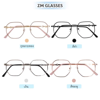 (-0~-600°)แถมฟรีกล่องใส่แว่น แว่นสายตาสั้น ป้องกันแสงสีฟ้า ป้องกันรังสี ทรงสี่เหลี่ยม แว่น ใส่สบาย unisex 1002