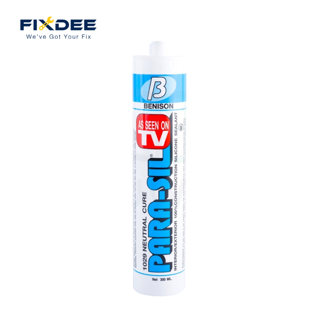 Parasil1029 By Fixdee กาวซิลิโคน ไร้กรด ไร้กลิ่น อ่อนโยนต่อวัตถุ แต่ยึดแน่นกับพื้นผิว ซิลิโคนไร้กรด