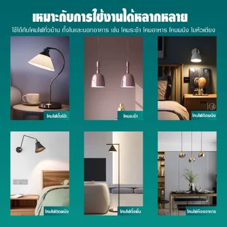 หลอดไฟ LED STICK E27 10W 15W 20W 25W แสงขาว 6500K ทรงกระบอก ประหยัดไฟ มี มอก. อายุการใช้งาน 50000 ชั่วโมง