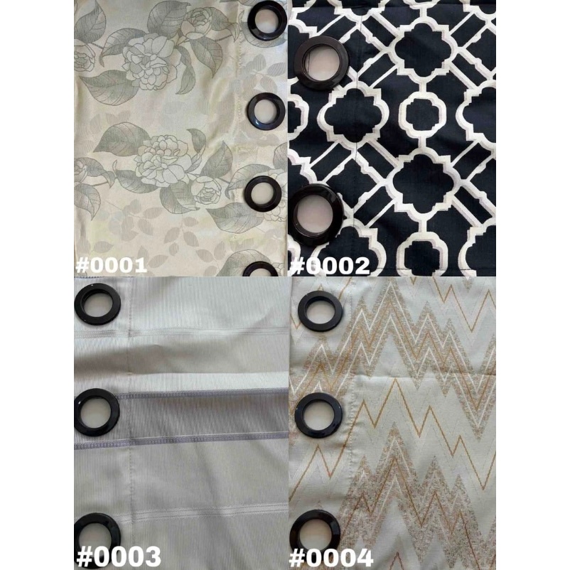 Window Curtains by P.N. Decor Size 100x150 cm ผ้าม่านหน้าต่างจาก P.N. Decor ขนาด 100x150 ซม.