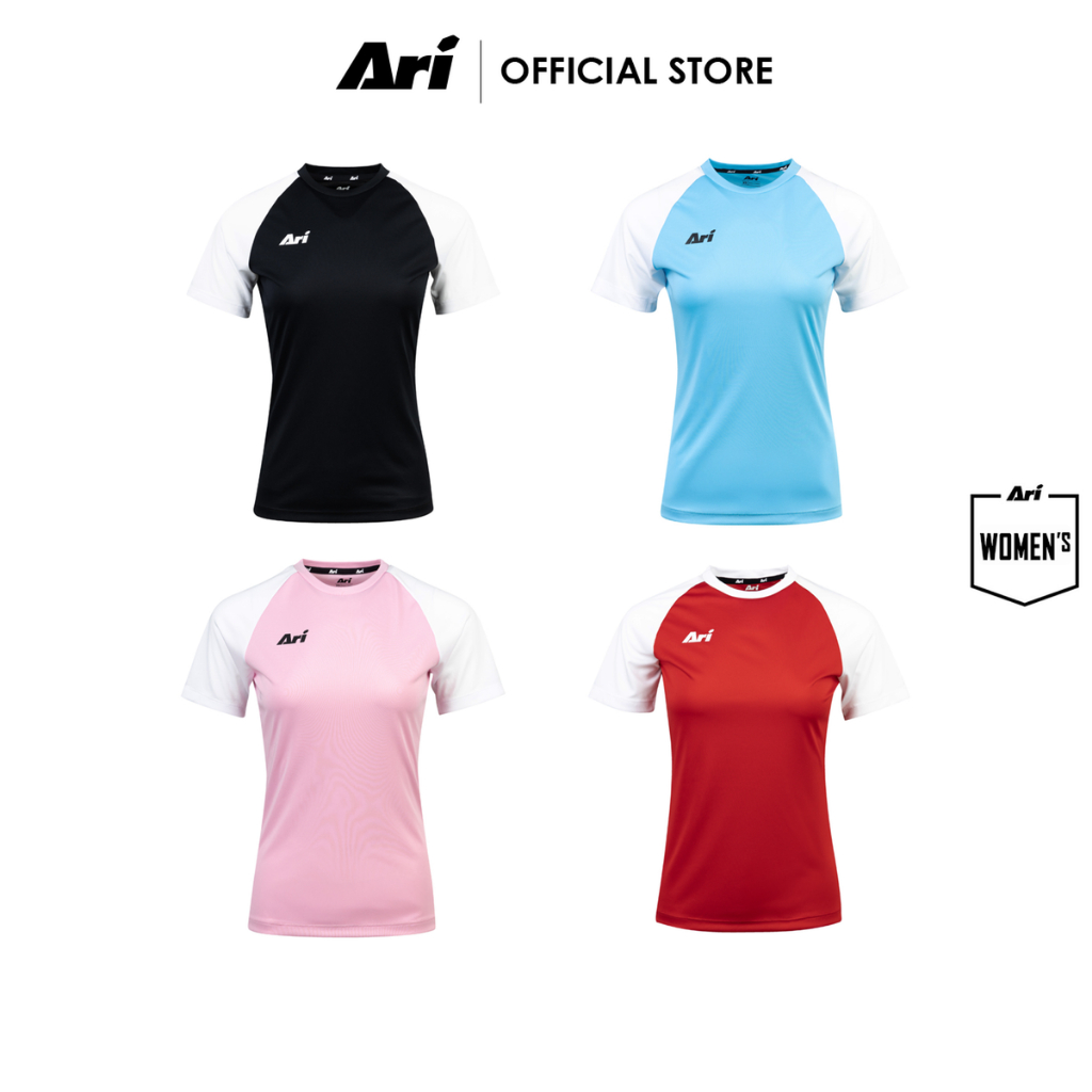 (สินค้าผู้หญิง) ARI WOMEN ESSENTIAL 2TONES TEAM JERSEY - เสื้อฟุตบอล อาริ ผู้หญิง ESSENTIAL 2TONES