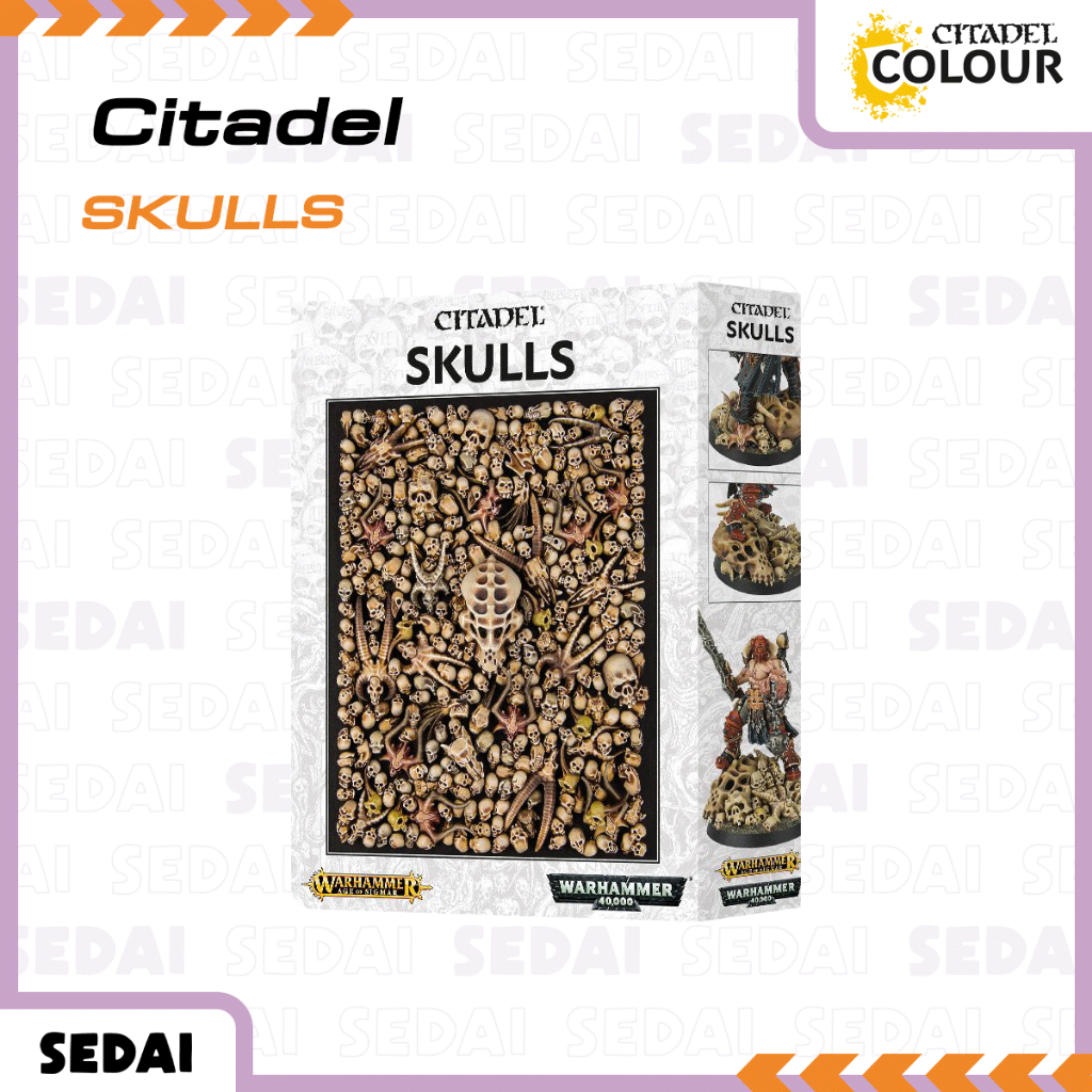 [ ส่งฟรี ] Citadel - Skulls - Warhammer - ของตกแต่งโมเดล บอร์ดเกม โมเดลขนาดจิ๋ว เกมกระดาน