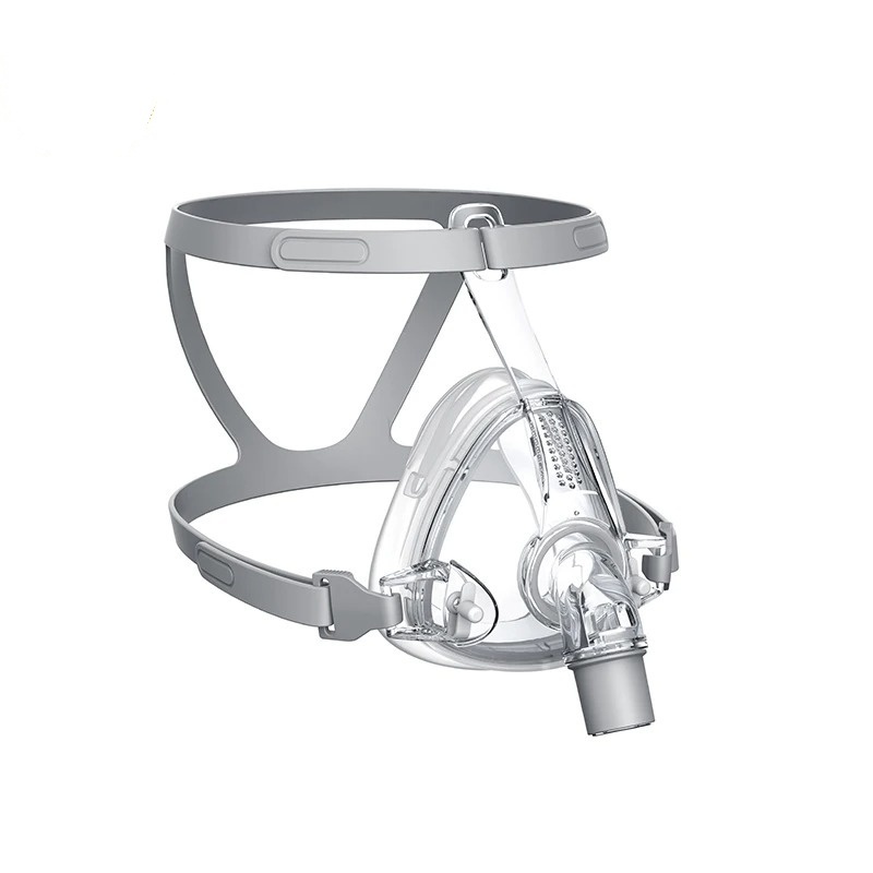F4  CPAP mask with headgear, sleep apnea mask, compatible with CPAP, BiPAP, temporary apnea mask.