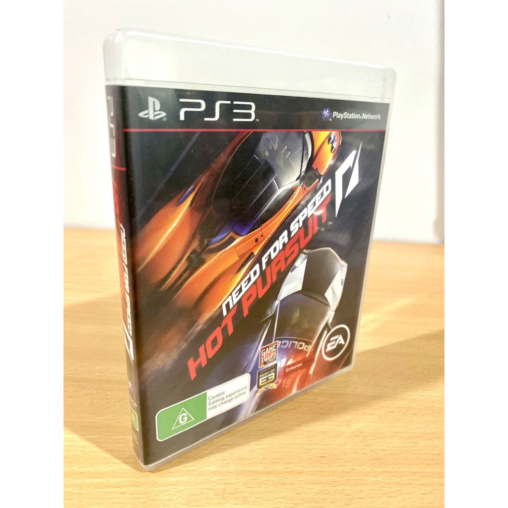 แผ่นเกมส์แท้สภาพสะสม Need for speed Hot Pursuit PS3 Games แผ่นเกมส์รถแข่ง สุดมันส์ สภาพสวยมาก Z4 ภาษ
