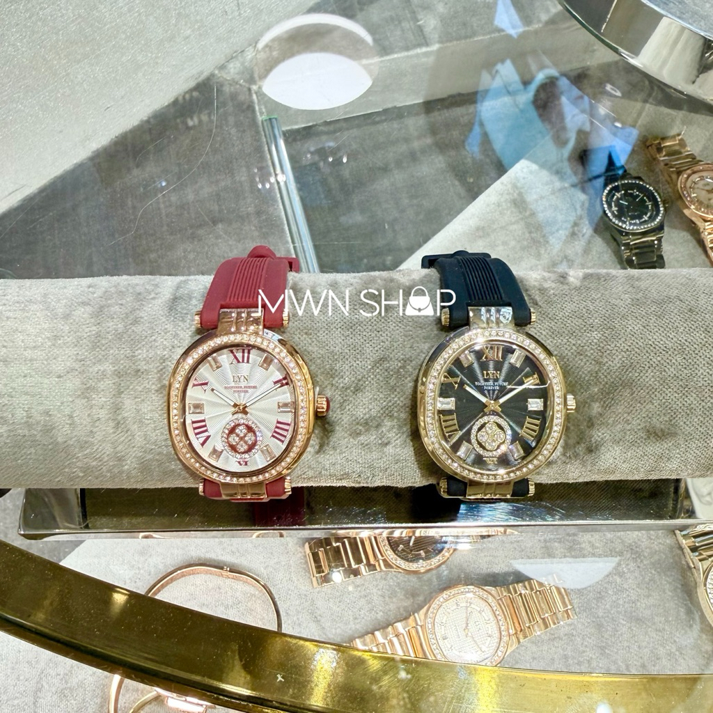 Lyn นาฬิกา berley มีโค้ดลด20% พร้อมกล่อง ถุงกระดาษ ของแท้จากชอป