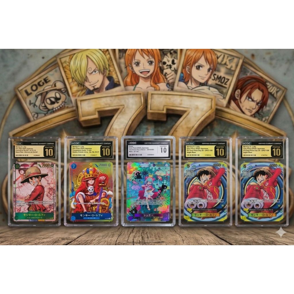 ONE PIECE CARD CGC10