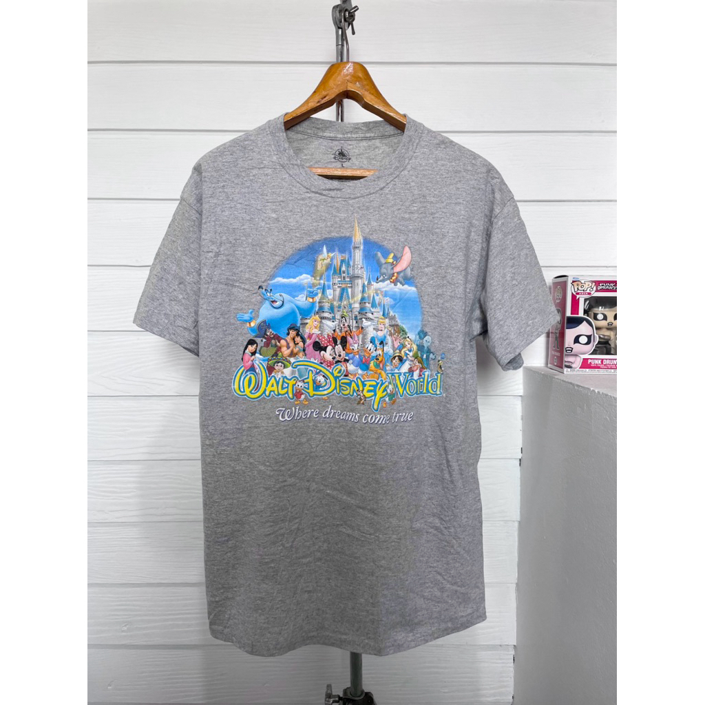 เสื้อยืดมือสอง WALT DISNEY WORLD Size L มือ2