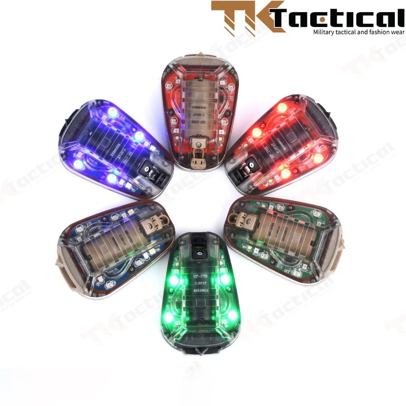 (1 ชิ้น) ไฟสัญญาณอินฟราเรด HelStar 6 Gen3 สำหรับติดหมวก #6163-HS6-G3 ไฟสัญญาณ อุปกรณ์ยุทธวิธีทางทหาร