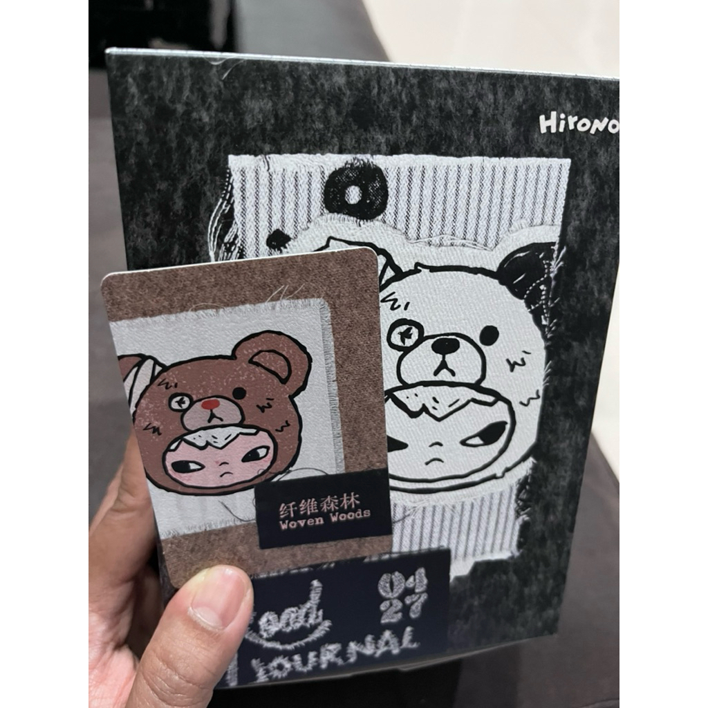 พวงกุญแจ Hirono Road Journal เช็คการ์ด