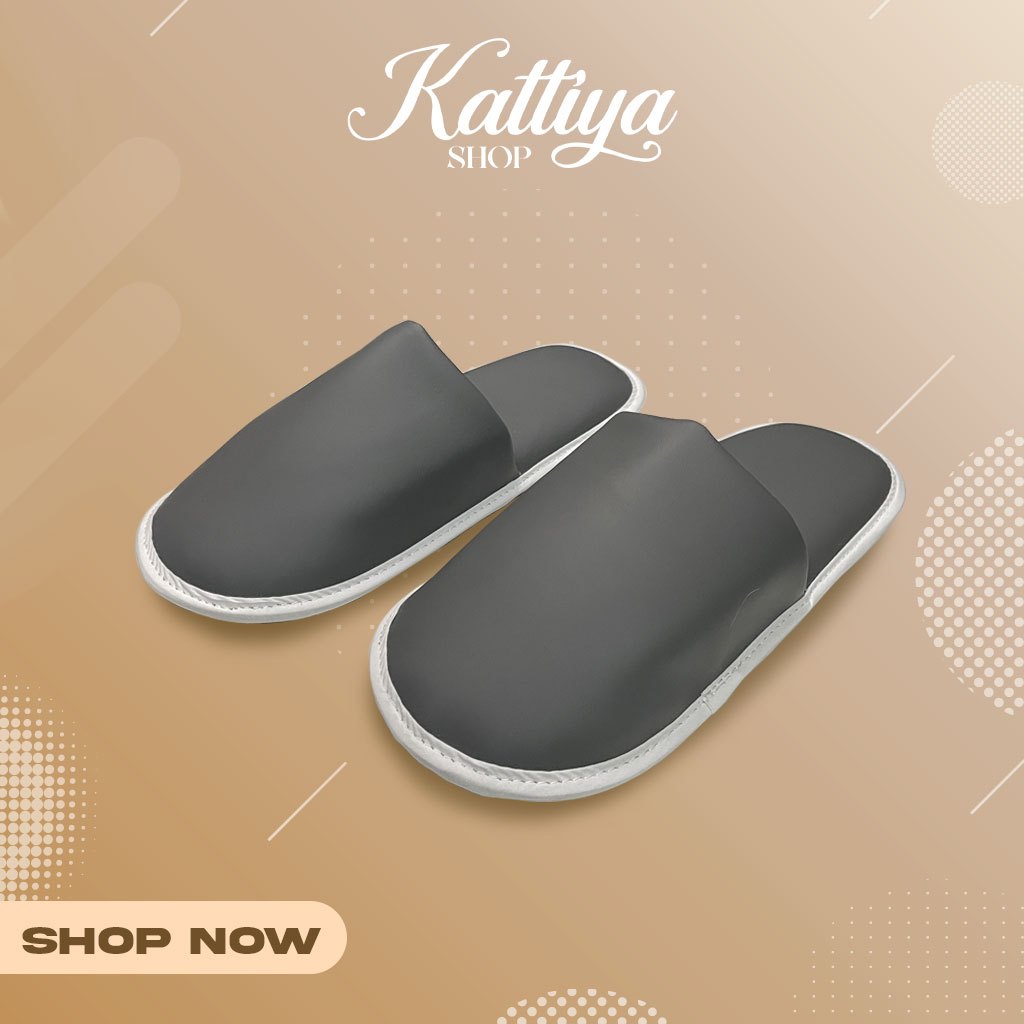 รองเท้าใส่ในบ้าน รองเท้าสลิปเปอร์ หนัง PVC นุ่ม เบา ใส่สบาย รองเท้า Slipper กันลื่น ใส่ได้ทุกวัน [เกรด 5 ดาว]