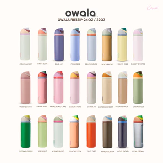 (พร้อมส่ง) Owala Freesip Water Bottle 24oz 32oz ขวดน้ำเก็บความเย็น