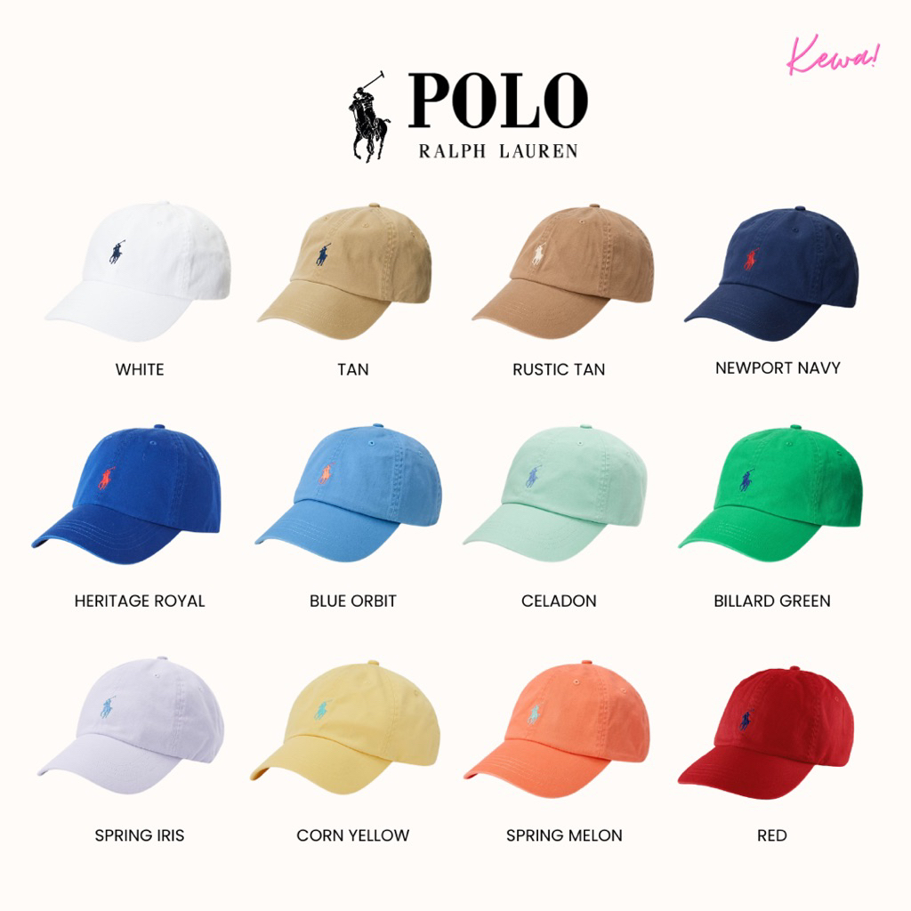 (พร้อมส่ง) หมวก Polo Ralph Lauren Cap
