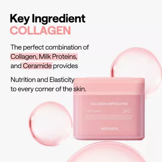 Mediheal Toner Pad 100แผ่น สำหรับผิวแพ้ง่าย ผิวมัน ผิวแห้ง Collagen Madecassoside Watermide Retinol Teatree Vitamide