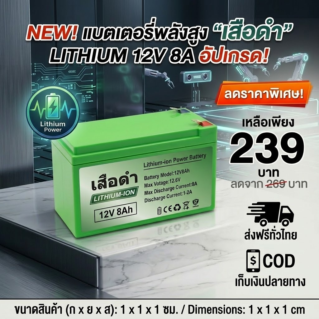 (รับประกัน)12v 8ah แบตเตอรี่ แบตใหม่ทุกก้อน ของแท้ แท้ battery เครื่องสำรองไฟ UPS ไฟฉุกเฉิน เครื่องมือเกษตร