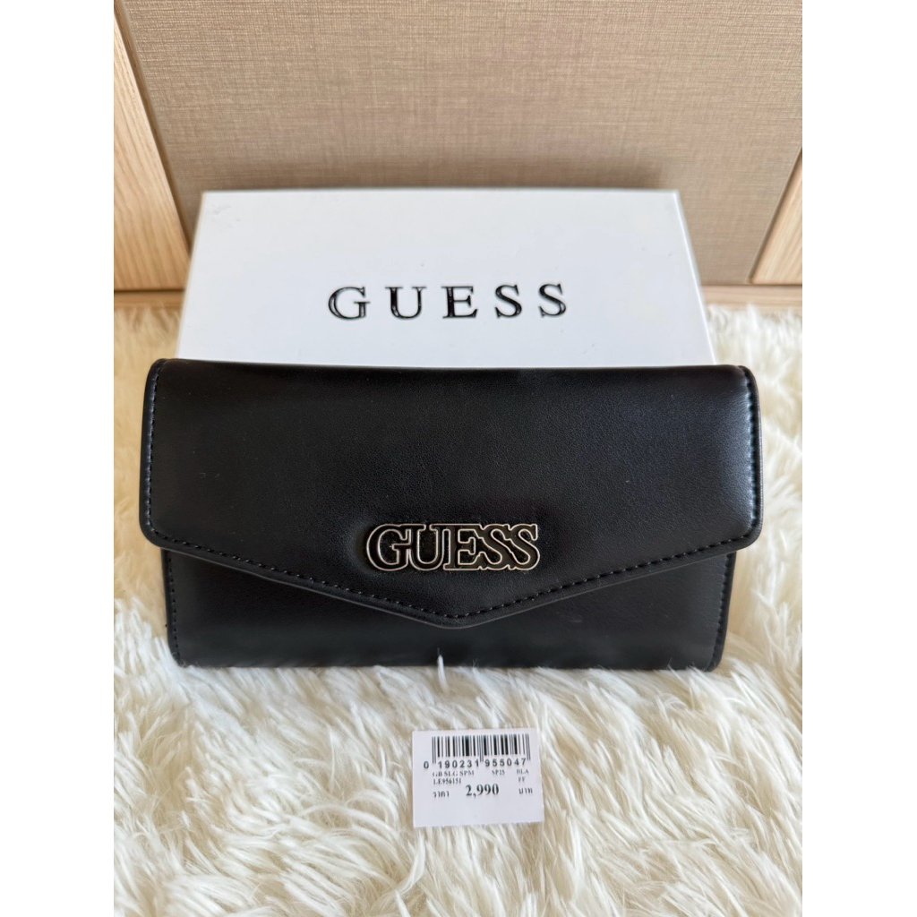 Guess กระเป๋าสตางค์สามพับ