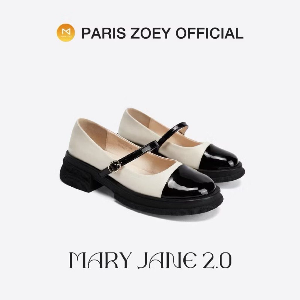 ส่งต่อ!! Paris Zoey รองเท้า Mary Jane ส้นสูงหนา Size 38